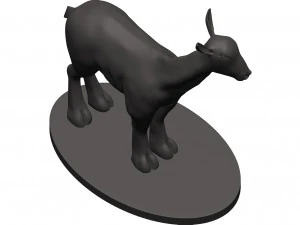 Markhor 3D Print Model