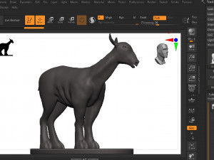 Markhor 3D Принт Модель