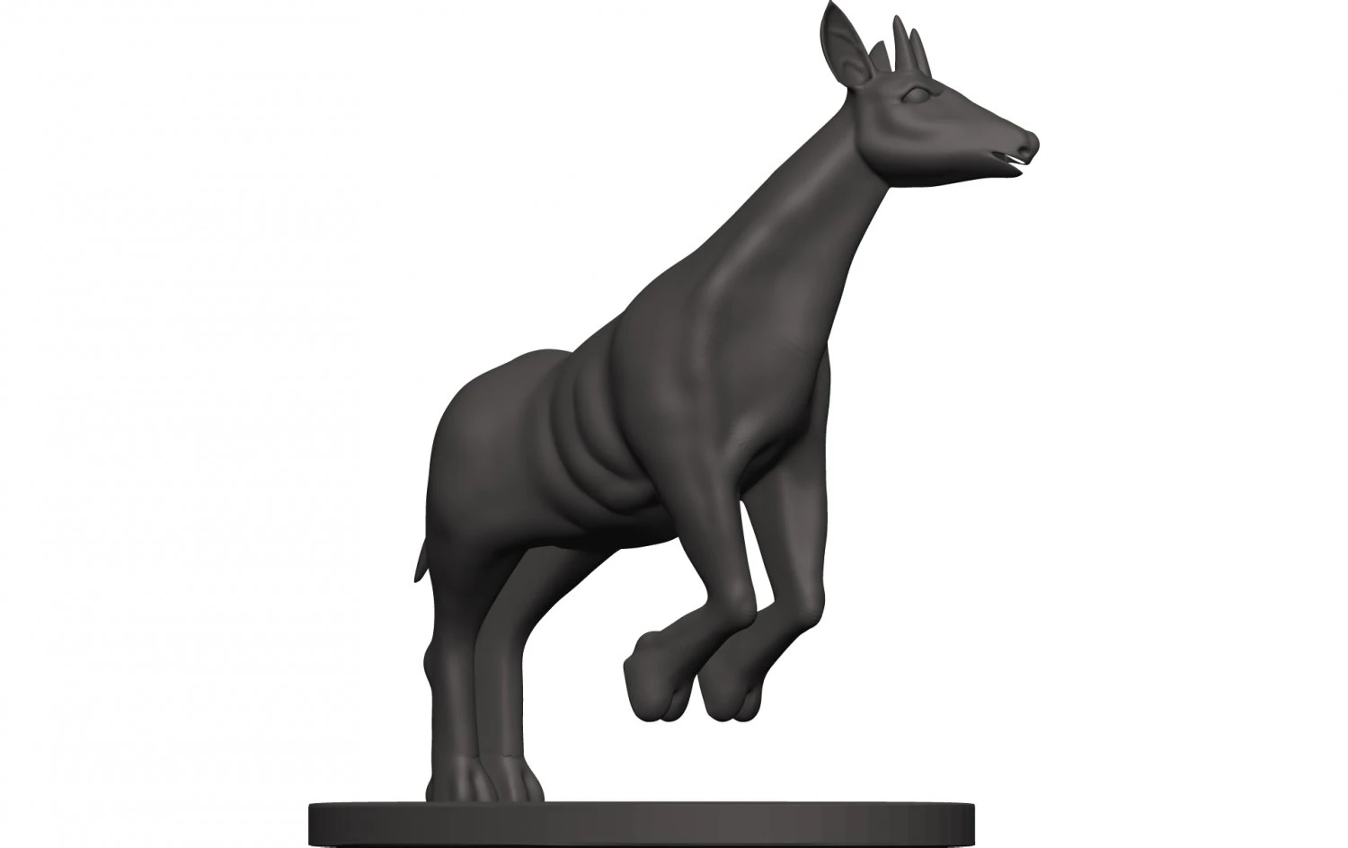 Okapi 3D Print Model .c4d .max .obj .3ds .fbx .stl .blend 