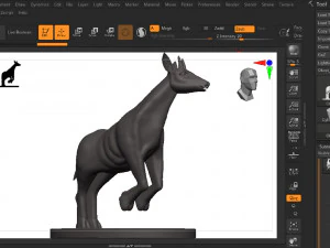 Okapi 3D Print Model