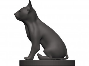 Cat Model do druku 3D