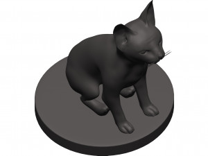 Cat Model do druku 3D
