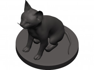 Cat Model do druku 3D