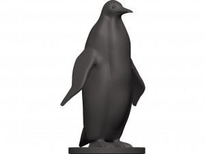 Penguin Modèles 3D en vedette