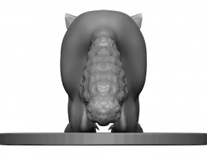 Panda roux Modèles 3D en vedette