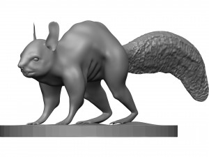 Red squirrel 3D Принт Модель