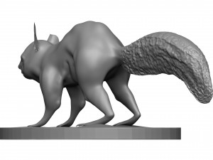 Red squirrel 3D Принт Модель