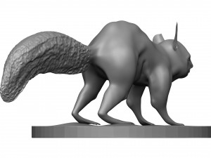 Red squirrel 3D Принт Модель