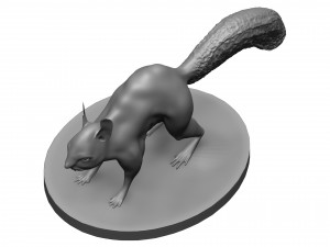 Red squirrel 3D Принт Модель