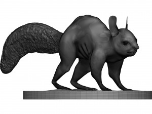 Red squirrel 3D Принт Модель