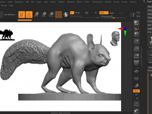Red squirrel 3D Принт Модель