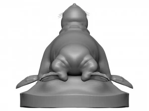 Singa laut Model Cetak 3D