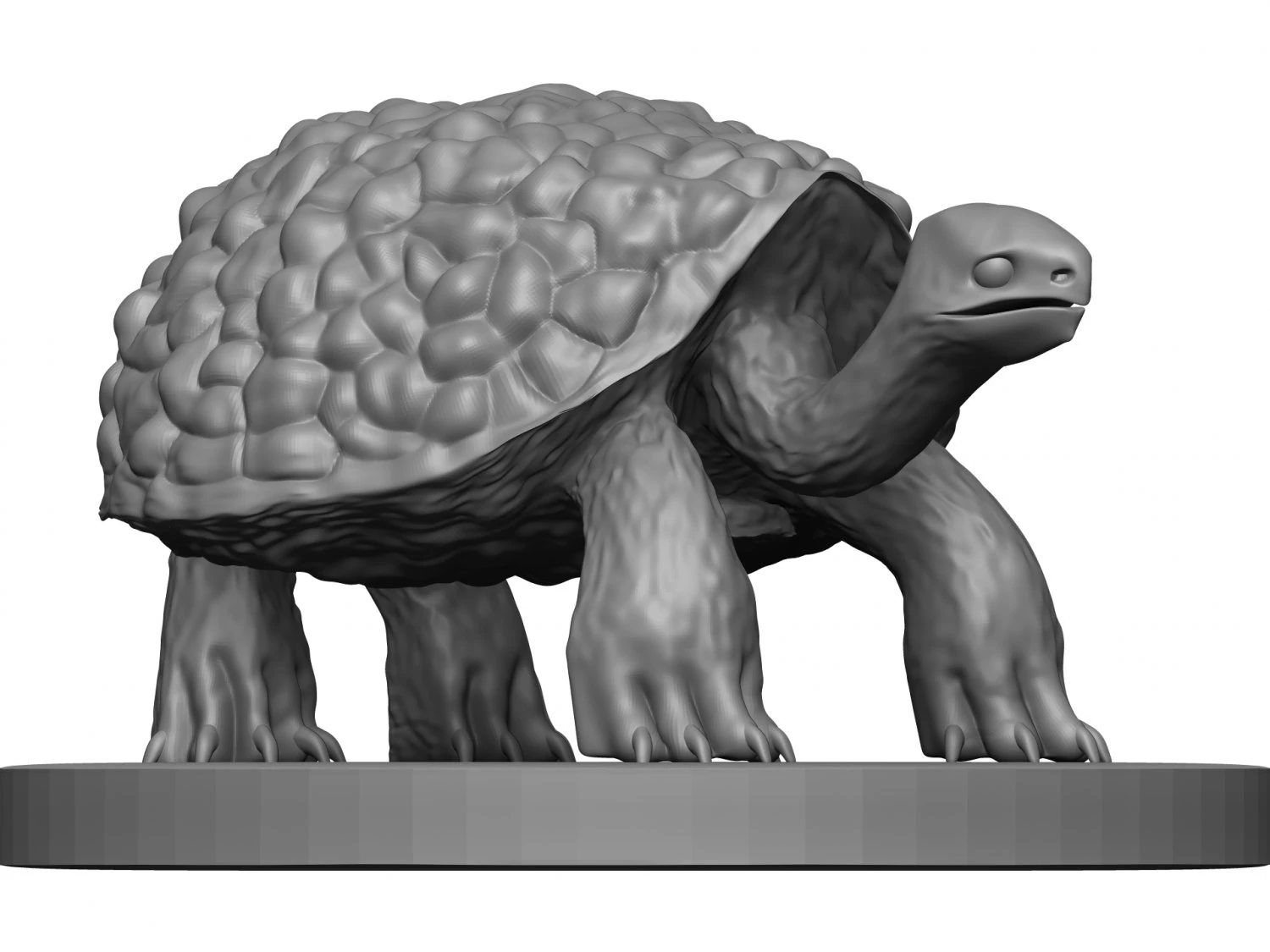 Tortose 3D Print Model .c4d .max .obj .3ds .fbx .stl .blend 