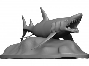 Shark 3Dプリントモデル