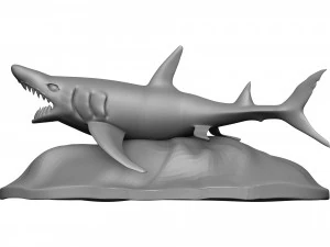 Shark 3D Print Model