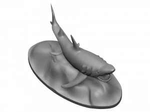 Shark 3D Print Model
