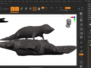 Gecko 3D Print Model