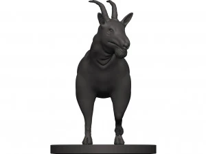 Goat 3D Print Model