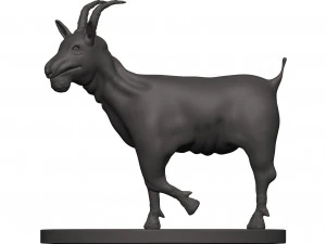 Goat 3D Print Model
