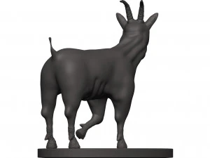 Goat 3D Print Model