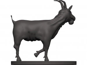 Goat 3D Print Model