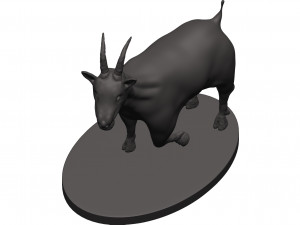 Goat 3D Baskı Modeli