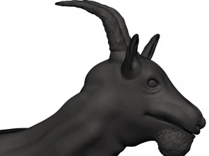 Goat 3D Print Model
