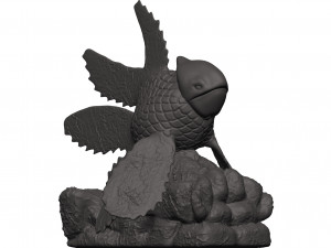 Goldfish 3D Print Model