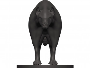 Hyena 3Dプリントモデル