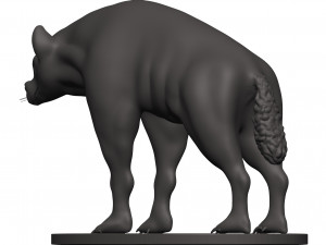 Hyena 3Dプリントモデル