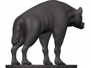 Hyena 3Dプリントモデル