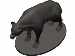 Hiena Modelo de impresión 3D