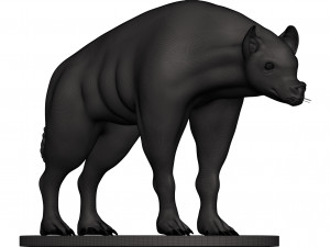 Hyena 3Dプリントモデル