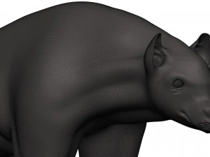 Hiena Modelo de impresión 3D