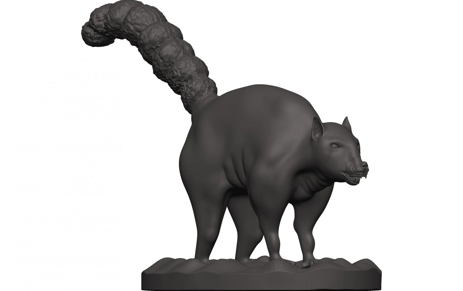 Lemur 3D Print Model .c4d .max .obj .3ds .fbx .stl .blend 