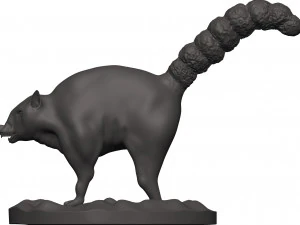 Lemur 3D Print Model