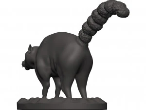Lemur 3D Print Model