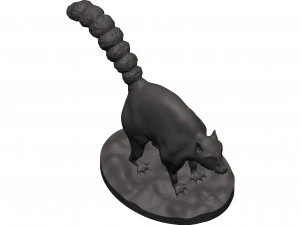 Lemur 3D Print Model