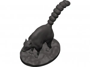 Lemur 3D Print Model
