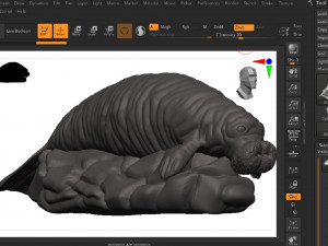 Manatee 3D-printmodel