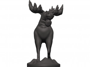 Moose Model Cetak 3D