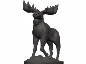 Moose Model Cetak 3D