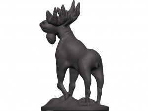 Moose Model Cetak 3D