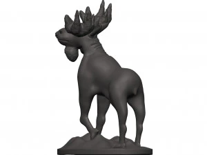 Alce Modello di stampa 3D