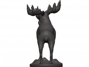 Moose Model Cetak 3D