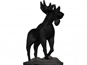 Moose Model Cetak 3D