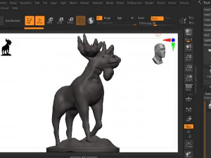 Alce Modello di stampa 3D