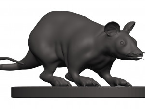 Mouse 3D Print Model