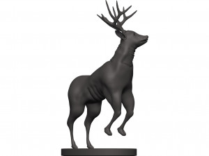Mule deer 3D Print Model
