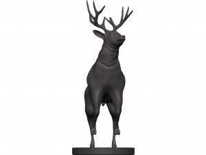 Mule deer 3D Print Model